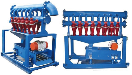 Solid Control Drilling Mud System Desilter In Drilling Rig quick connection