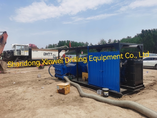 350Kw HDD Oilfield Mud Pump 2800 Hp Drilling Mud Recycling System
