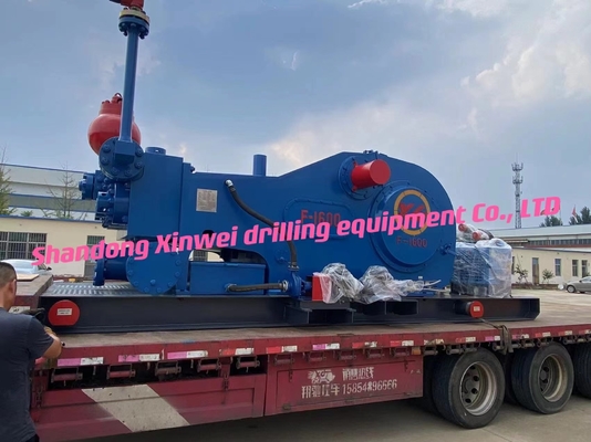 F-1600 Powerful Drilling Mud Pump for Oil and Gas Exploration Stroke Rating SPM 120