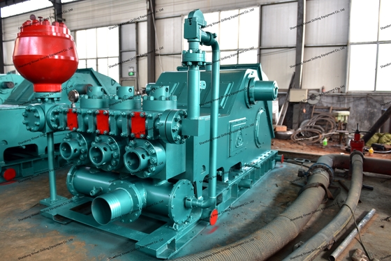 Three-Cylinder Mud Pump 1600HP Power Rating and 120 SPM Stroke Rating for Your Requirements