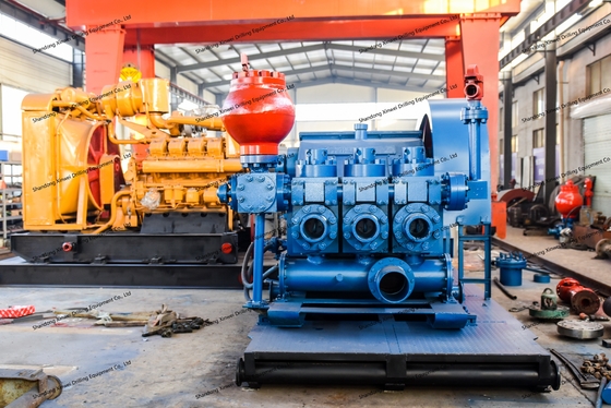 120 SPM Triplex Mud Pump 12″/305 Stroke Length 5-1/8″ Outlet Dia. 5000psi Flange for Well Completion and Workover
