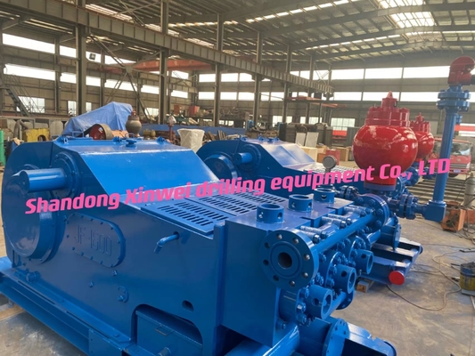1600HP API 7# Triplex Mud Pump for Onshore Drilling with Max. Liner 7×180