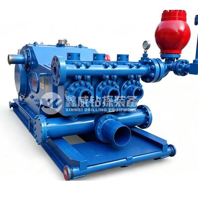 F-800 Triplex Mud Pump 800hp 597kw with 5-1/8" Flange 5000psi for Drilling Rigs