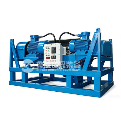 Industrial Decanter Centrifuge with High Processing Capacity and Explosion-Proof High-Speed Dual-Frequency for Continuous Solid-Liquid Separation