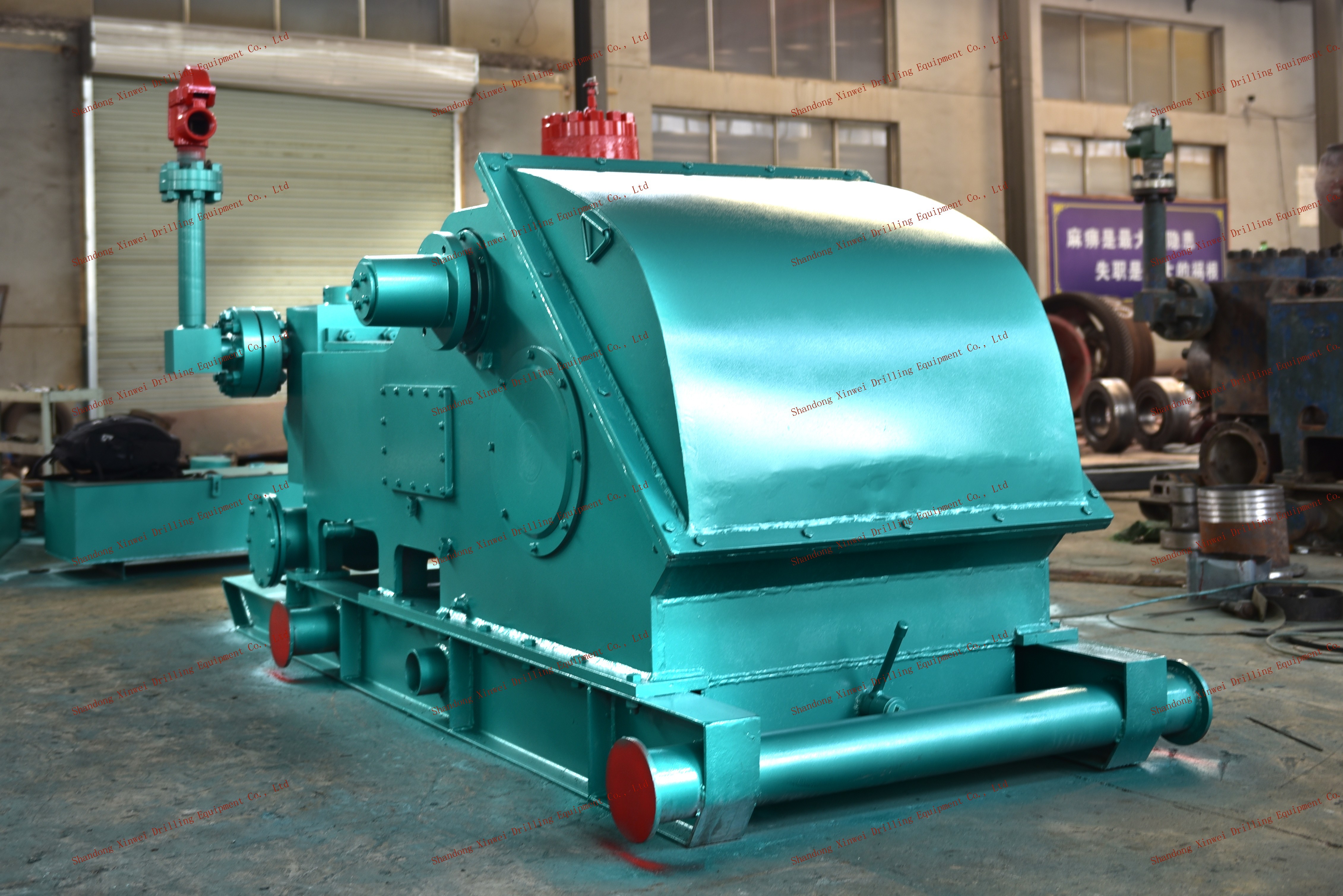 2200 GPM Oilwell Triplex Pumps for Drilling Rigs & Wellheads