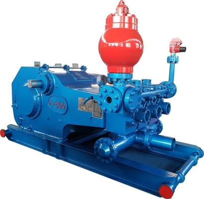 F-500 Oilwell Mud Pump Triplex 4'' Flange 5000psi Outlet  cementing pump
