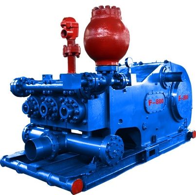 F-800 Triplex Mud Pump 800hp 597kw with 5-1/8" Flange 5000psi for Drilling Rigs