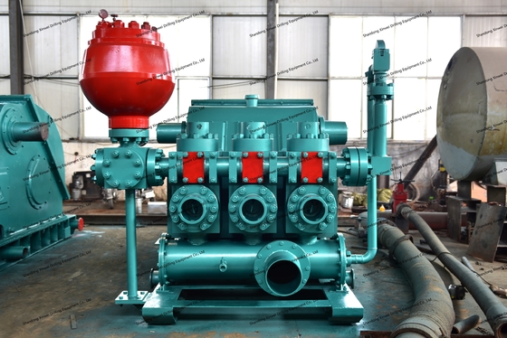 12″/305 Inlet Dia Triplex Mud Pump 1600HP kw Power Rating for Horizontal Directional Drilling