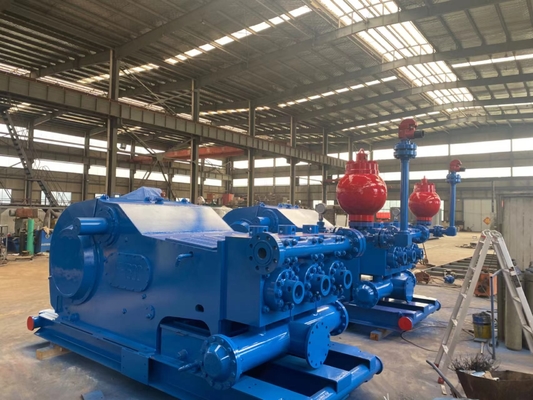 6 Inches Inlet Size Drilling Mud Pump with 4 1/2" Maximum Liner Diameter and Compound Drilling Way