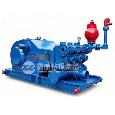 F-800 Triplex Mud Pump 800hp 597kw with 5-1/8" Flange 5000psi for Drilling Rigs
