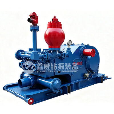 F-800 Triplex Mud Pump 800hp 597kw with 5-1/8" Flange 5000psi for Drilling Rigs