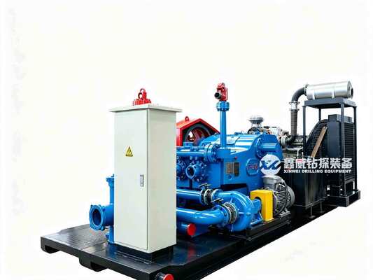F-500 Cementing Pump Oil Rig Mud Pump 500hp 165SPM Rated Stroke