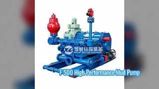 F 500 Triplex Mud Pump High Performance Drilling Solution