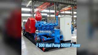 F 500 Mud Pump 500HP High Performance Oil Rig Solution