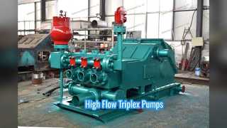 High Flow Oilwell Triplex Pumps 2200 GPM