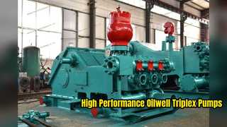 High Performance Oilwell Triplex Pumps 2200 GPM
