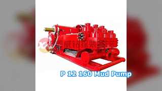 P 12 160 Triplex Mud Pump for Deep Well Drilling