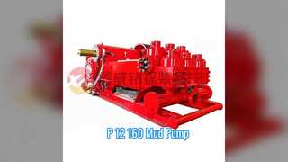 P 12 160 Triplex Mud Pump for Deep Well Drilling