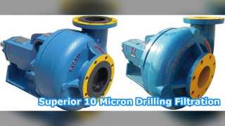 Advanced Mud Circulation System 10 Micron Filtration